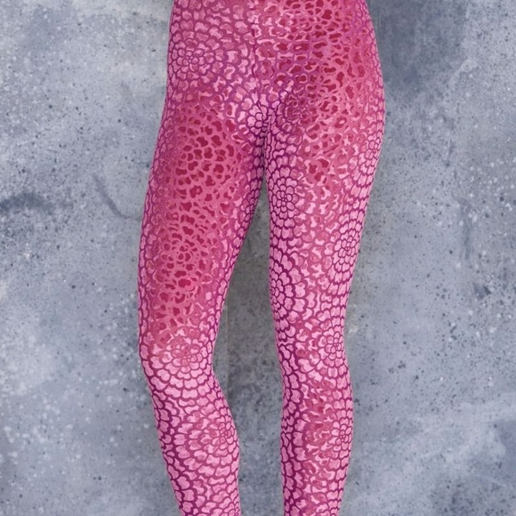 Blackmilk Pants - Burned Velvet Dahlia Leggings - SOLD OUT ON SITE